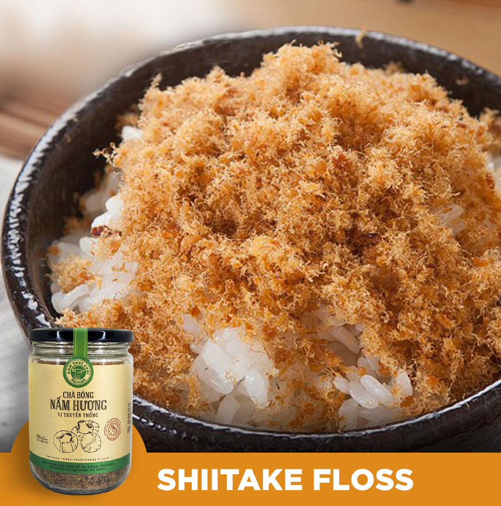 4. Shiitake floss with Rice