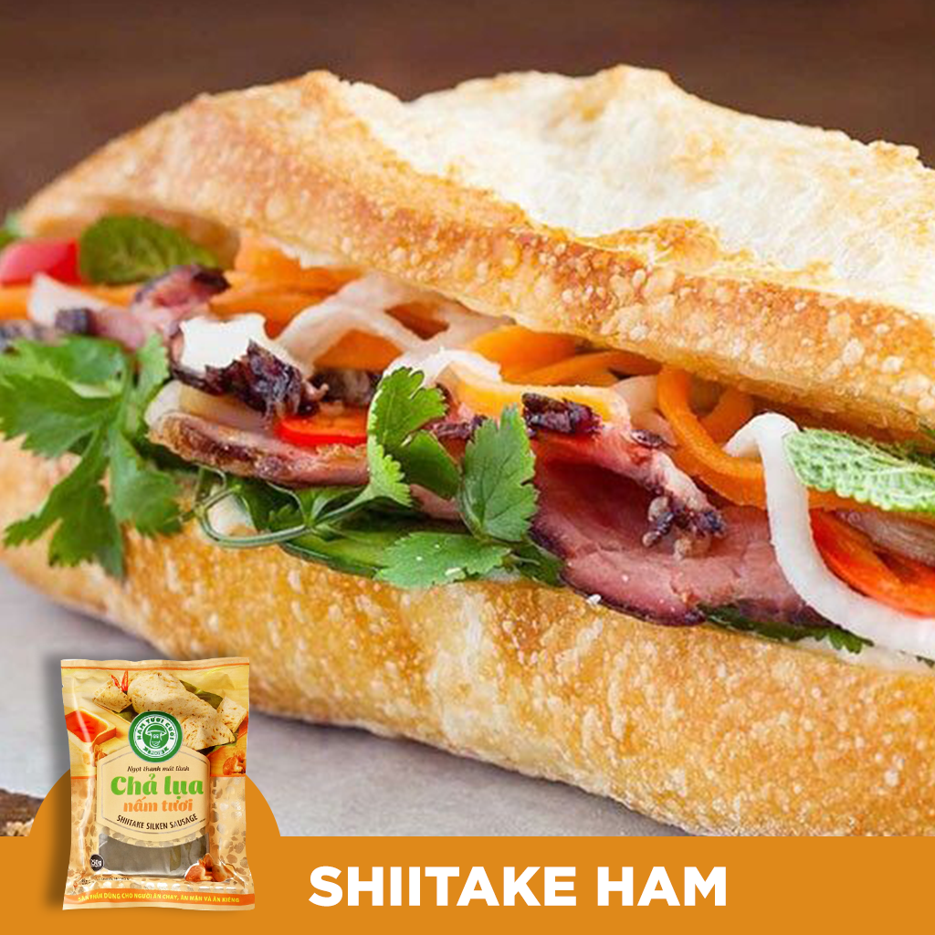 7.Shiitake Ham with Vietnamese Bread.